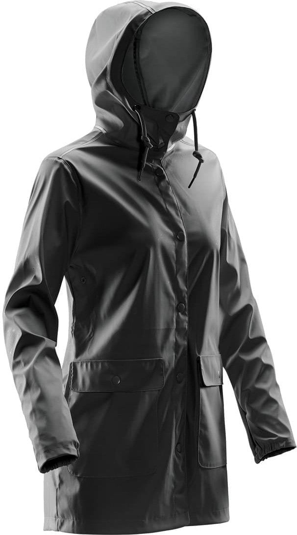 Stormtech Wrb-1w Women’s Squall Rain Jacket - Black