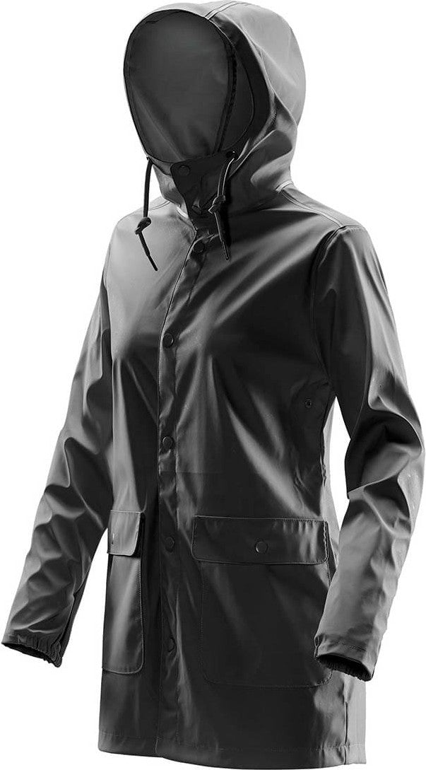 Stormtech Wrb-1w Women’s Squall Rain Jacket - Black