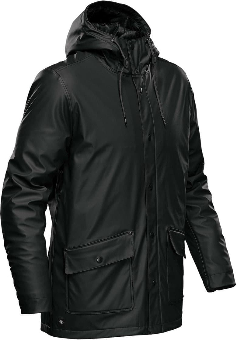 Stormtech Wrb-3 Men’s Waterfall Insulated Rain Jacket - Black