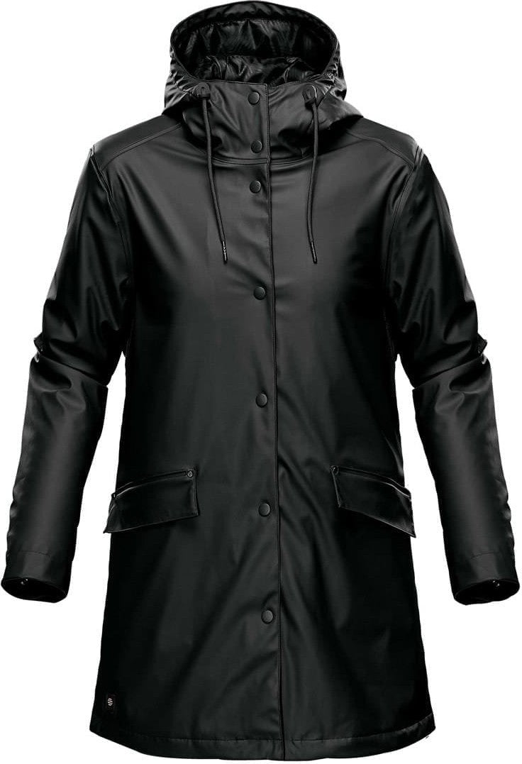 Stormtech Wrb-3w Women’s Waterfall Insulated Rain Jacket - Black - Ladies Xs