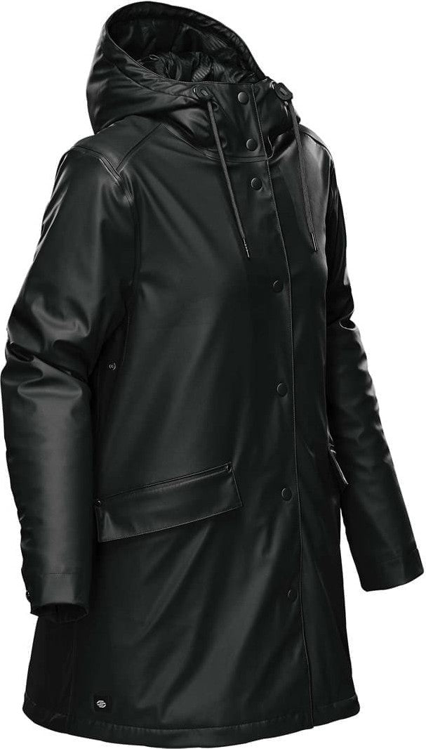 Stormtech Wrb-3w Women’s Waterfall Insulated Rain Jacket - Black