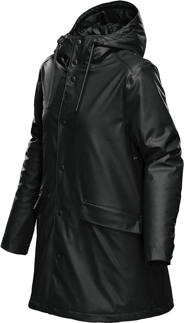 Stormtech Wrb-3w Women’s Waterfall Insulated Rain Jacket - Black