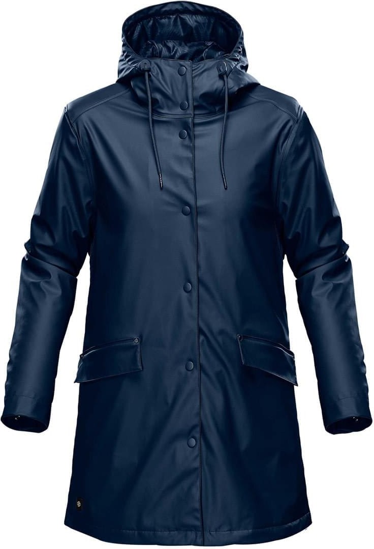 Stormtech Wrb-3w Women’s Waterfall Insulated Rain Jacket - Navy - Ladies Xs