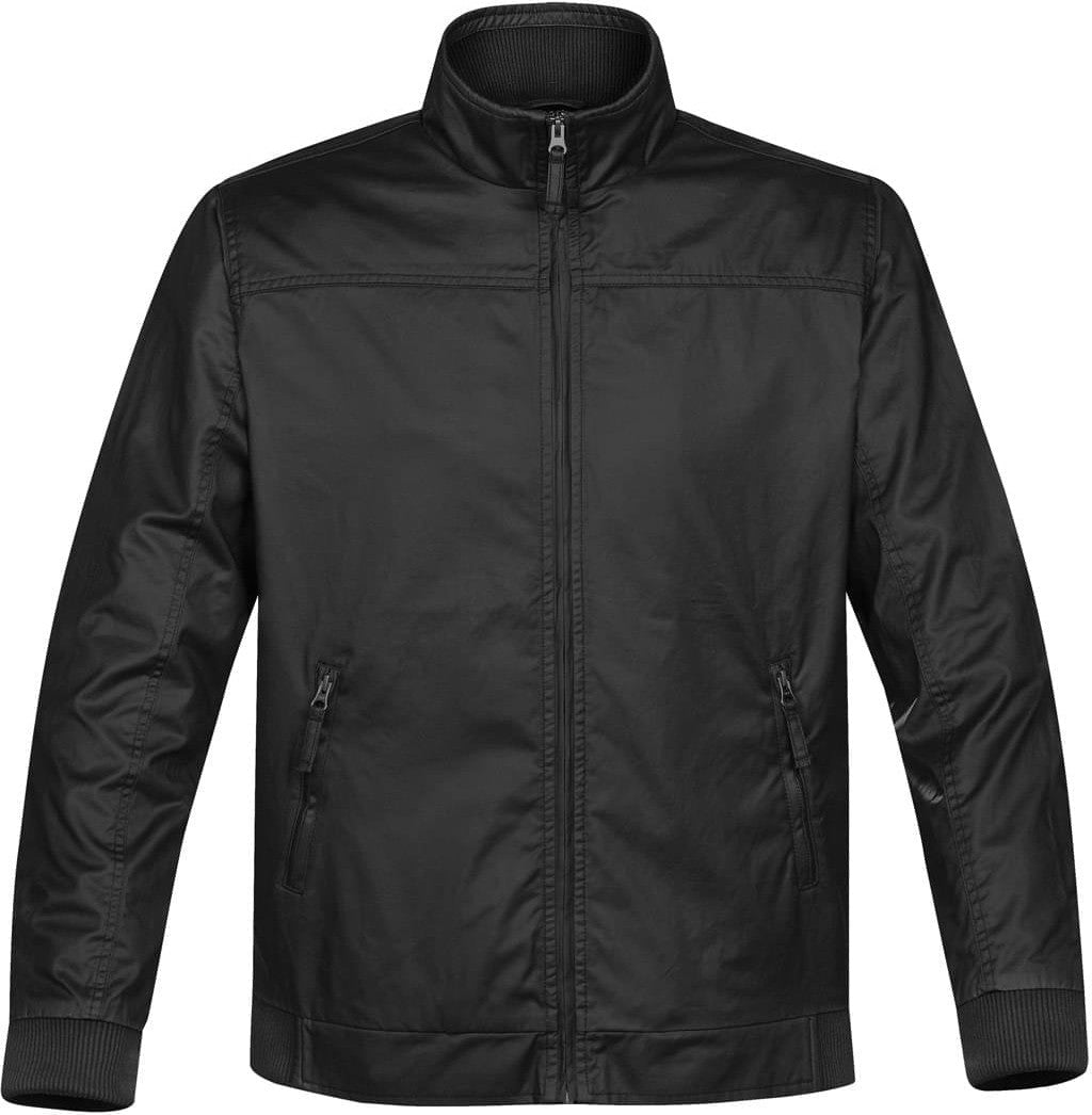 Stormtech Wvt-1 Men’s Vintage Waxed Twill Jacket - Black - Adult Xl