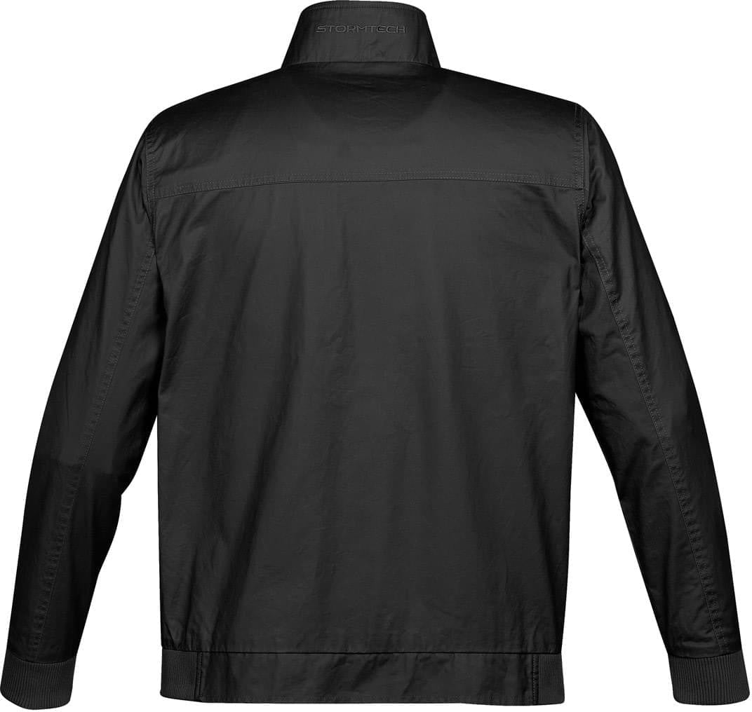 Stormtech Wvt-1 Men’s Vintage Waxed Twill Jacket - Black