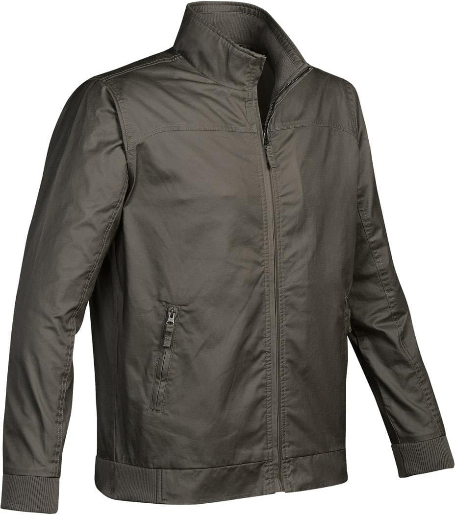 Stormtech Wvt-1 Men’s Vintage Waxed Twill Jacket - Seal Brown