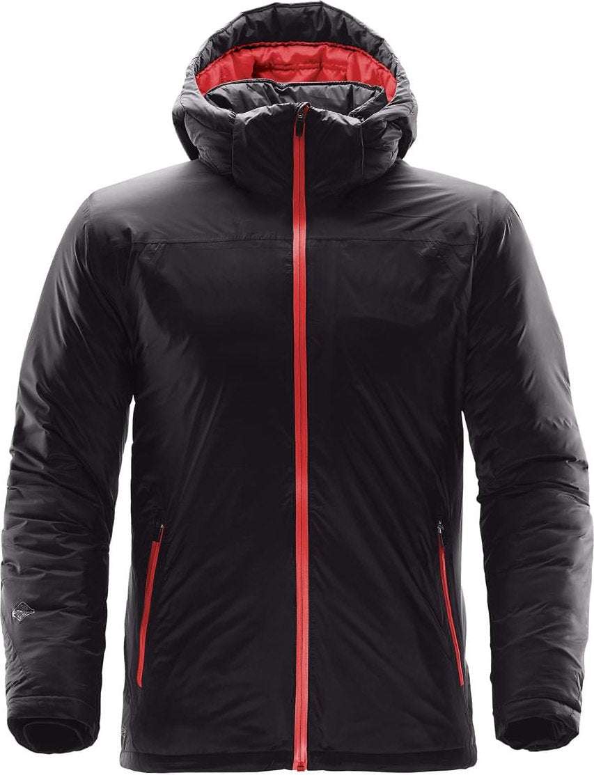 Stormtech X-1 Men’s Black Ice Thermal Jacket - Bright Red