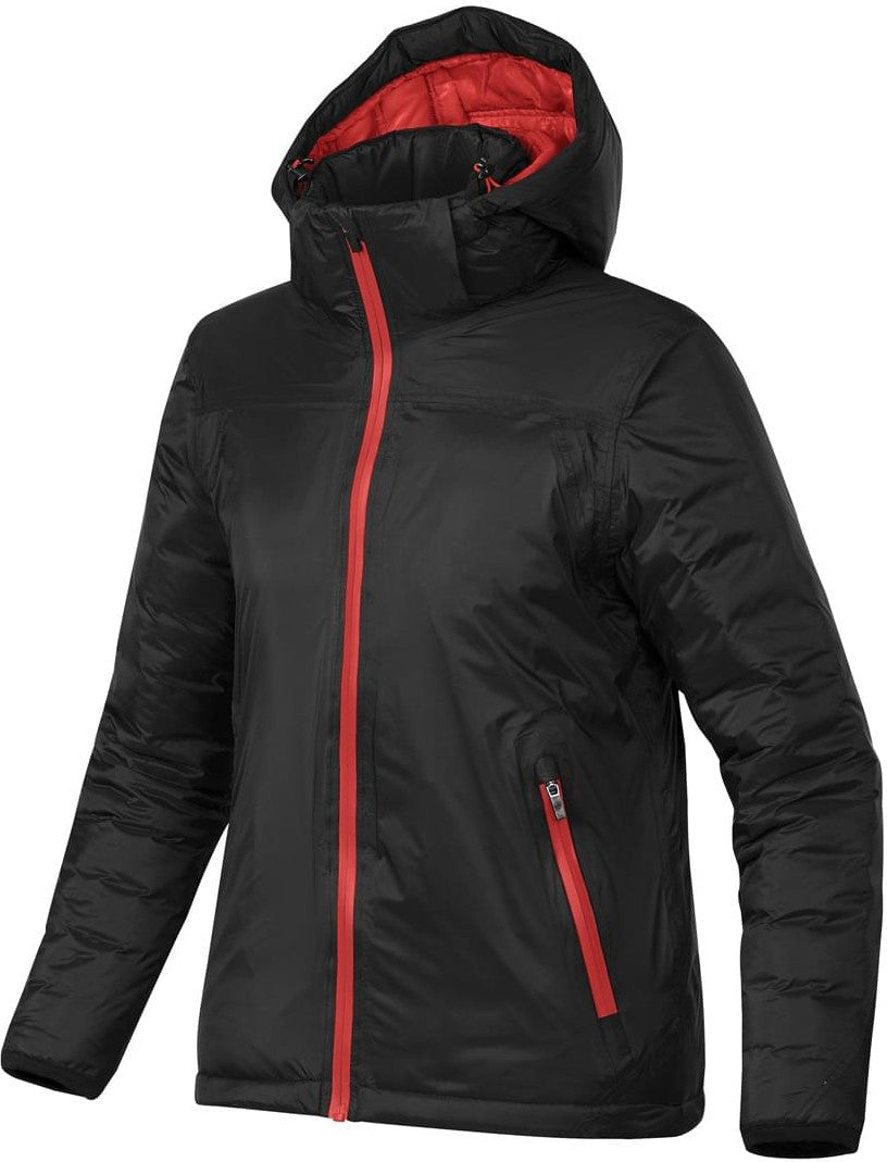 Stormtech X-1w Women’s Black Ice Thermal Jacket - Bright Red