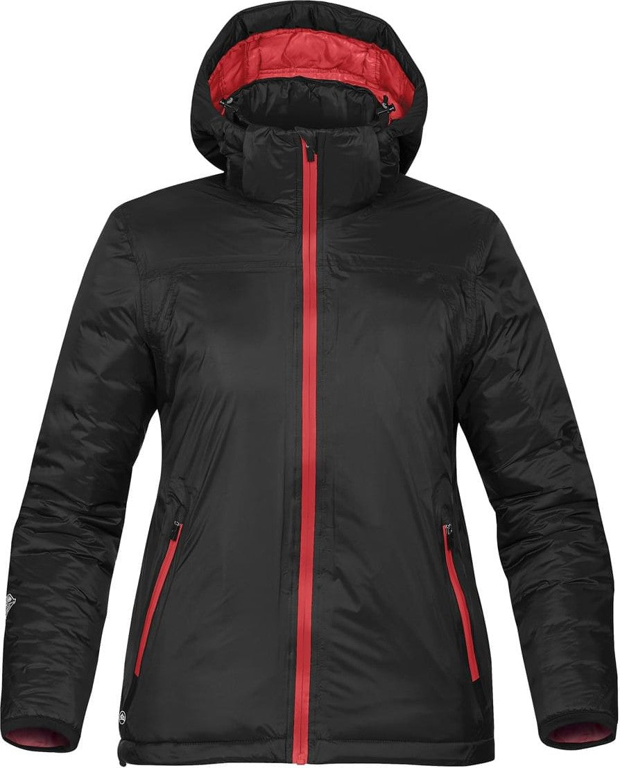 Stormtech X-1w Women’s Black Ice Thermal Jacket - Bright Red - Ladies Xs