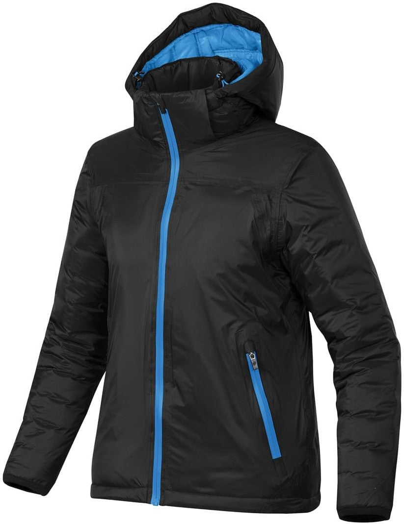 Stormtech X-1w Women’s Black Ice Thermal Jacket - Electric Blue