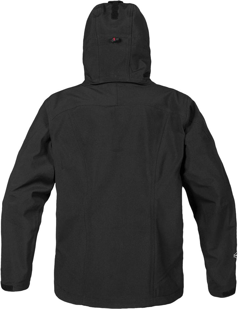 Stormtech Xb-2m Men’s Expedition Softshell - Black - Flame Red - Black - Flame Red / s / Mens