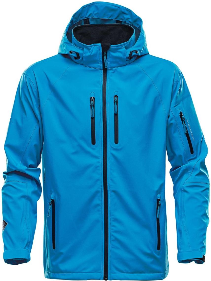 Stormtech Xb-2m Men’s Expedition Softshell - Electric Blue Black - Adult s