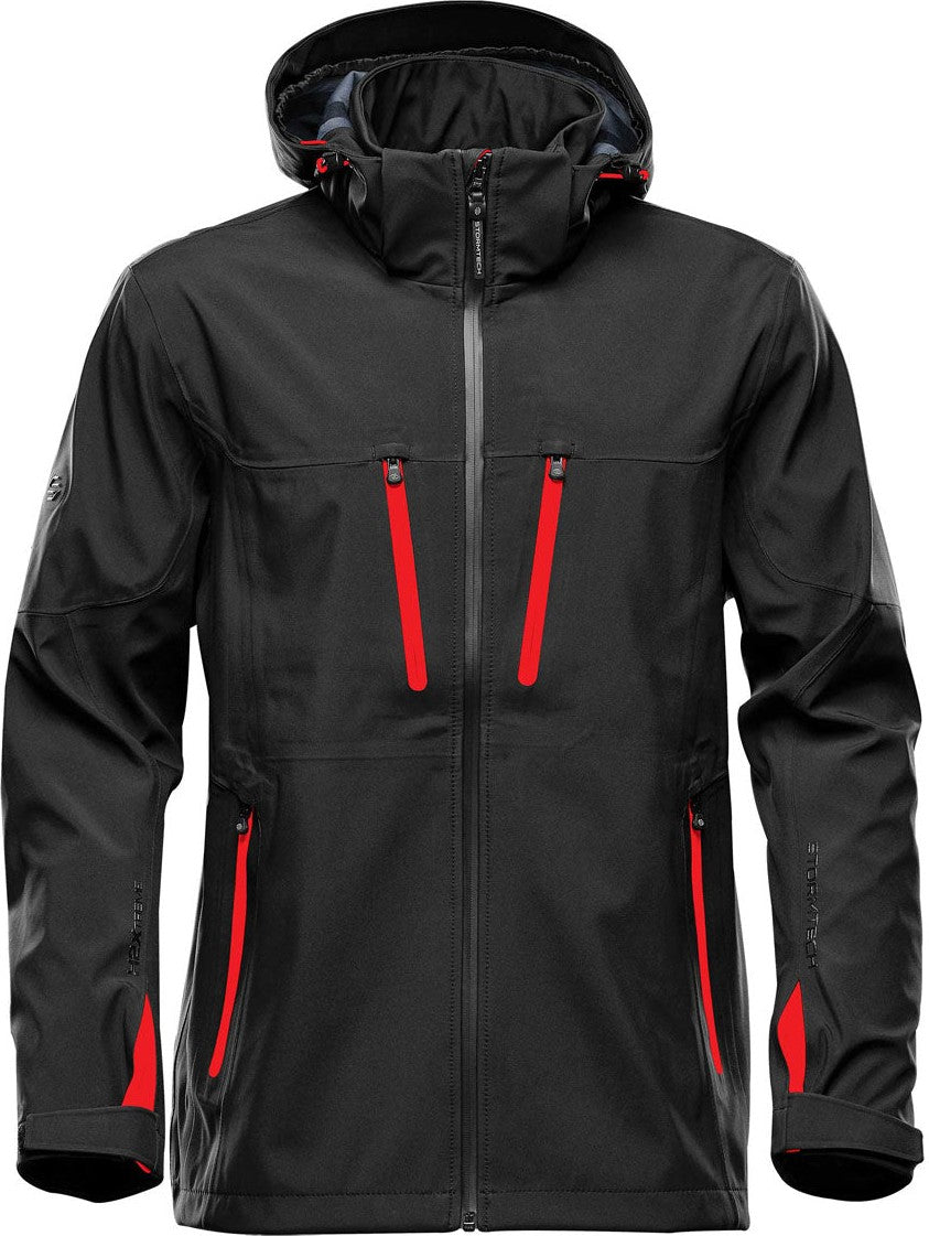 Stormtech Xb-3 Men’s Patrol Softshell - Black Bright Red - Adult s
