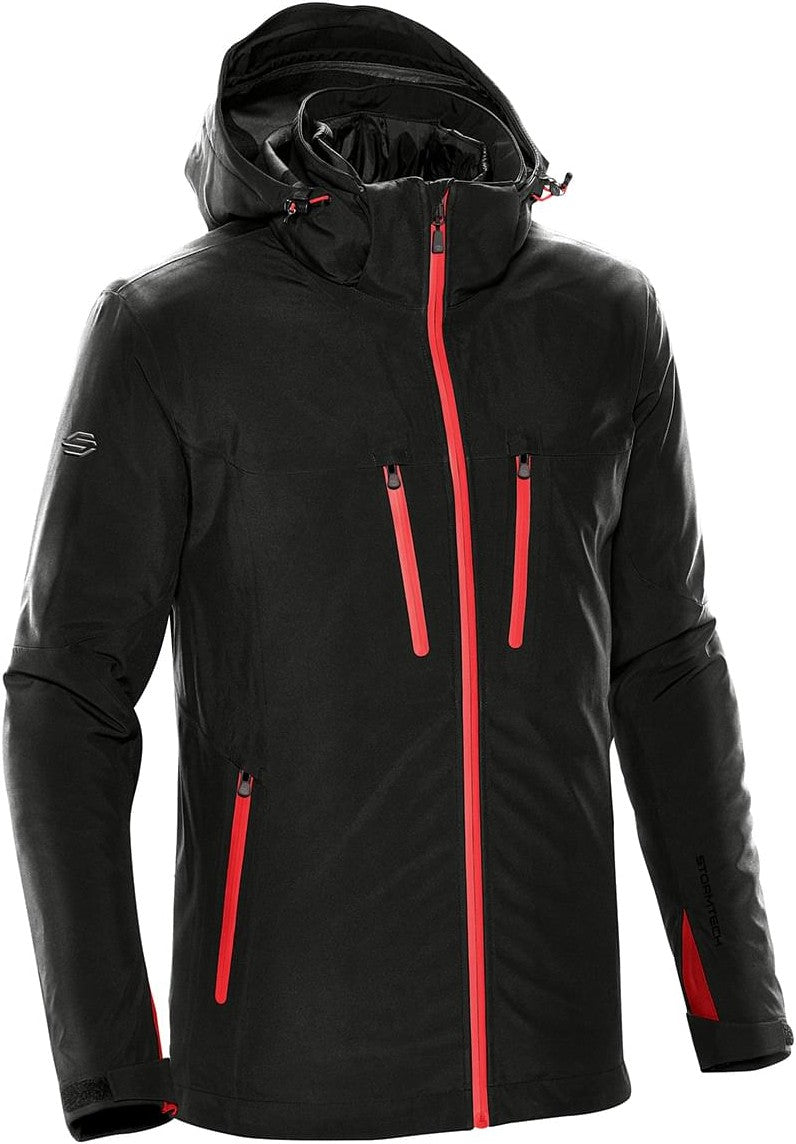 Stormtech Xb-4 Men’s Matrix 3-in-1 Jacket - Black Bright Red
