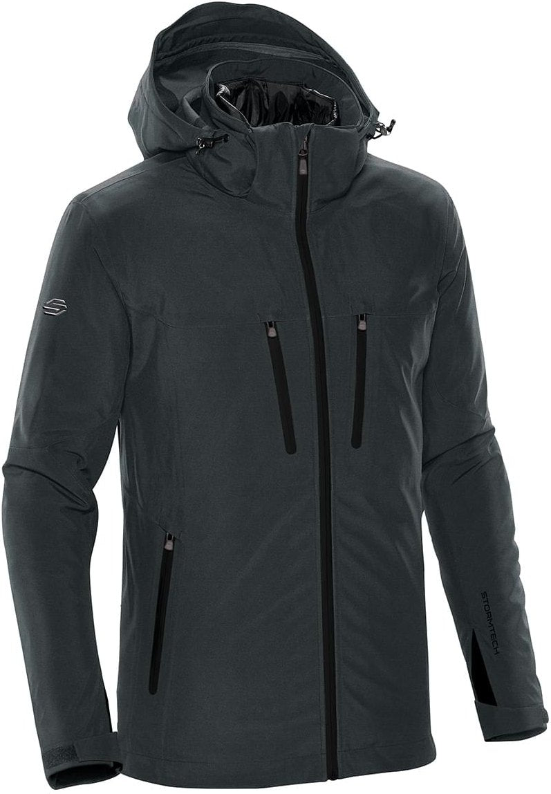 Stormtech Xb-4 Men’s Matrix 3-in-1 Jacket - Charcoal Twill - Black