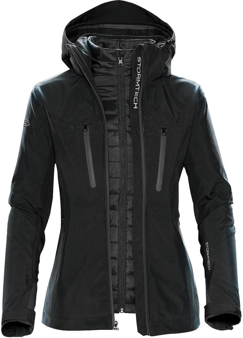 Stormtech Xb-4w Women’s Matrix 3-in-1 Jacket - Black Carbon - Ladies Xs