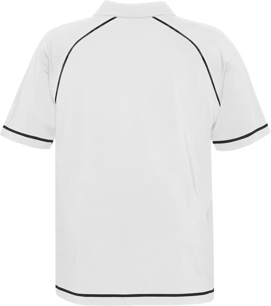 Stormtech Xbp-1 Men’s Laser Technical Polo - White - Black