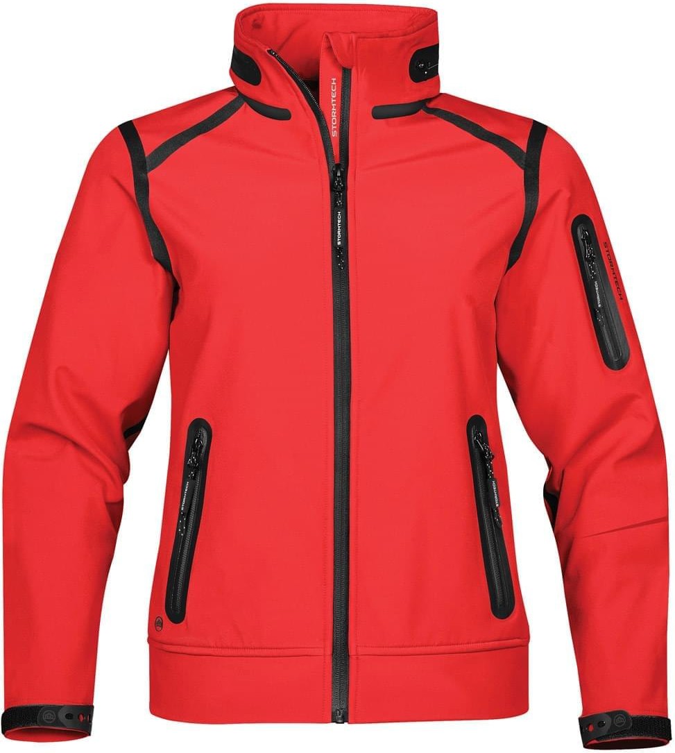 Stormtech Xj-3w Women’s Oasis Softshell - True Red - Ladies Xs