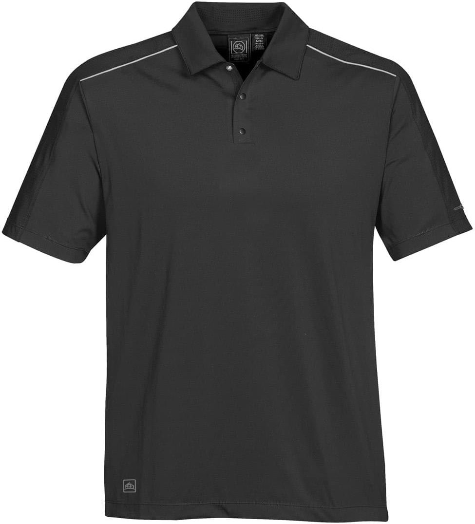Stormtech Xkp-1 Men’s Optic Technical Polo - Black - Adult s