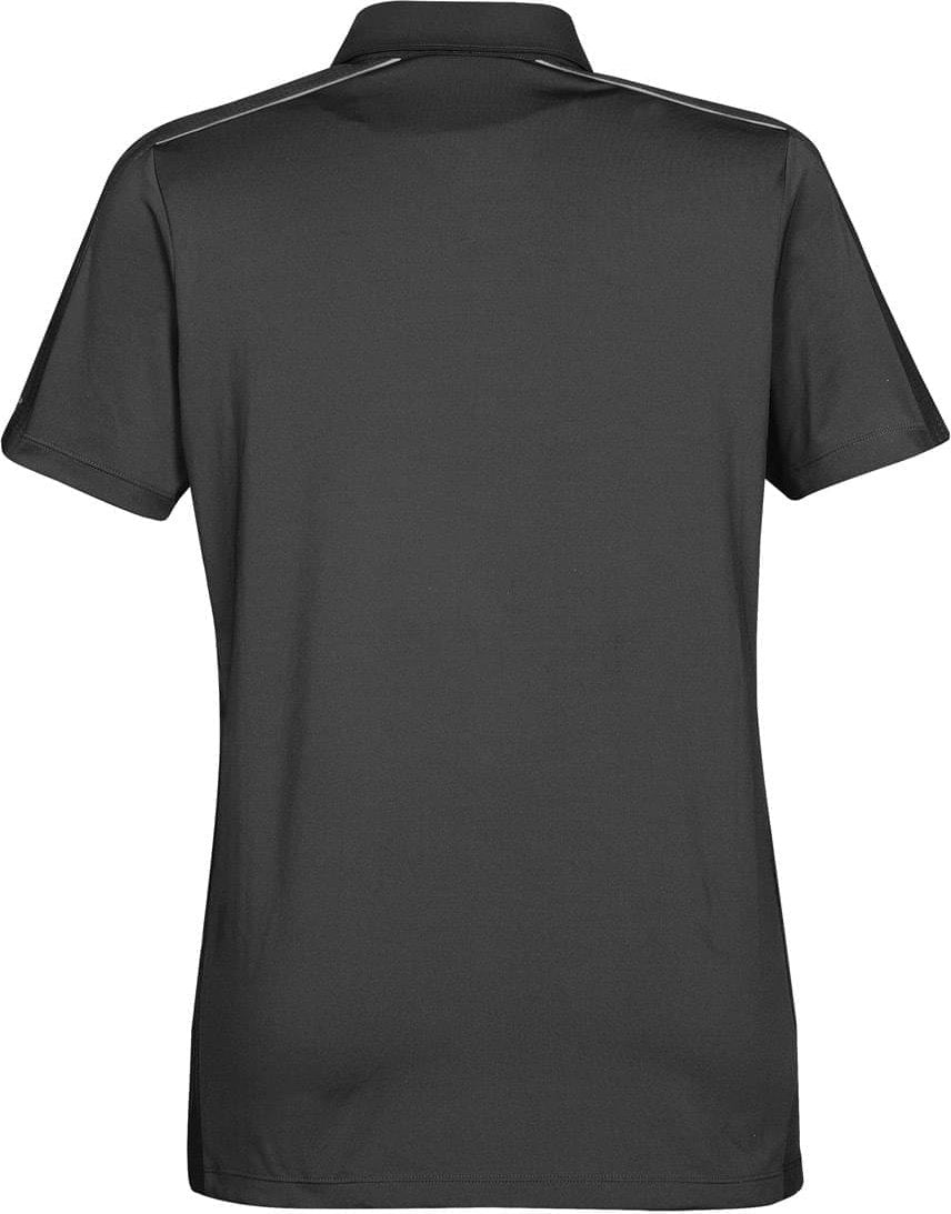 Stormtech Xkp-1w Women’s Optic Technical Polo - Graphite Black - Ladies Xs