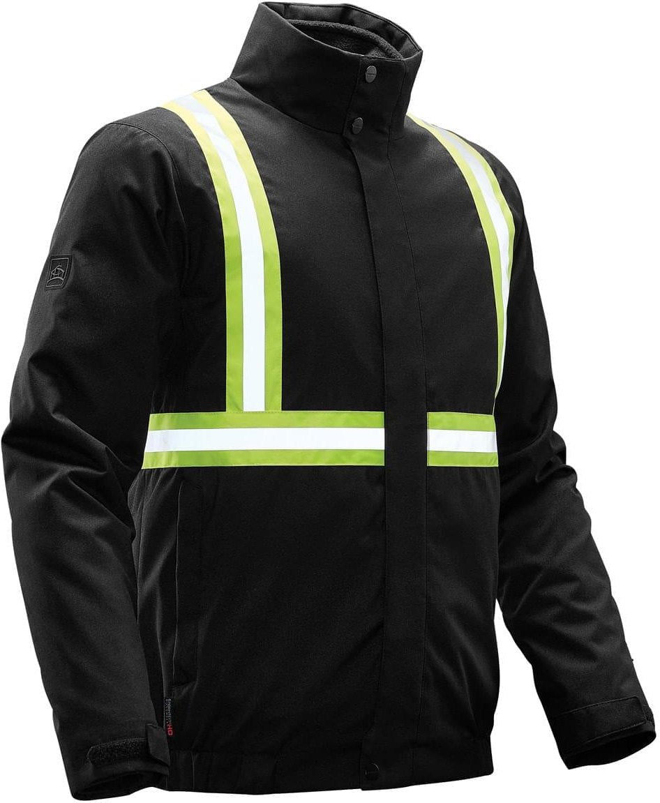 Stormtech Xlt-4r Men’s Polar Hd 3-in-1 Reflective Jacket - Black