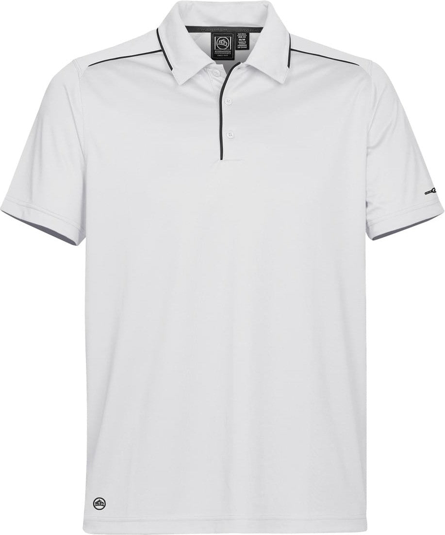 Stormtech Xp-1 Men’s Inertia Sport Polo - White - Black - Adult s