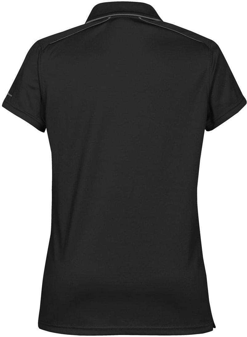 Stormtech Xp-1w Women’s Inertia Sport Polo - Black Graphite