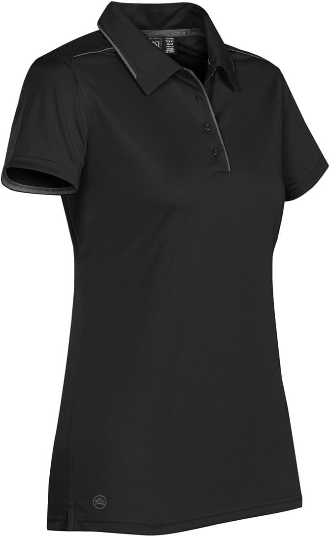 Stormtech Xp-1w Women’s Inertia Sport Polo - Black Graphite
