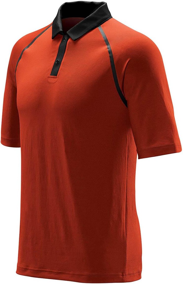 Stormtech Xsp-2 Men’s Neutrino Technical Polo - Fire Orange