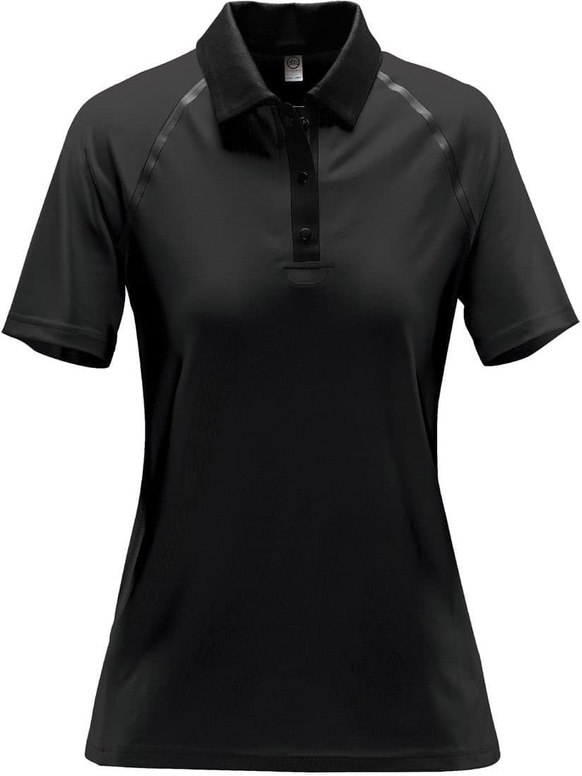 Stormtech Xsp-2w Women’s Neutrino Technical Polo - Black - Ladies Xs