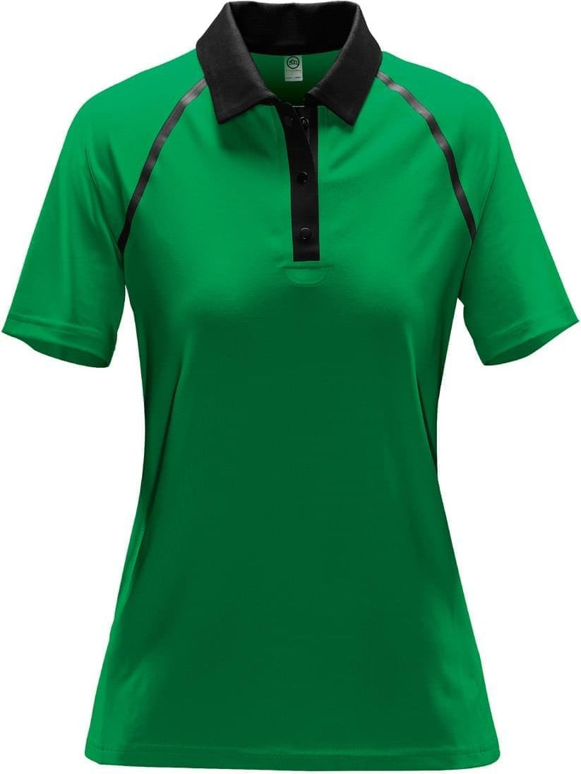 Stormtech Xsp-2w Women’s Neutrino Technical Polo - Jewel Green - Ladies Xs