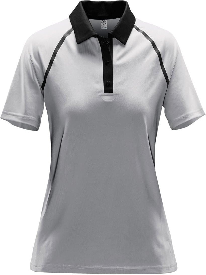 Stormtech Xsp-2w Women’s Neutrino Technical Polo - Titanium - Ladies Xs