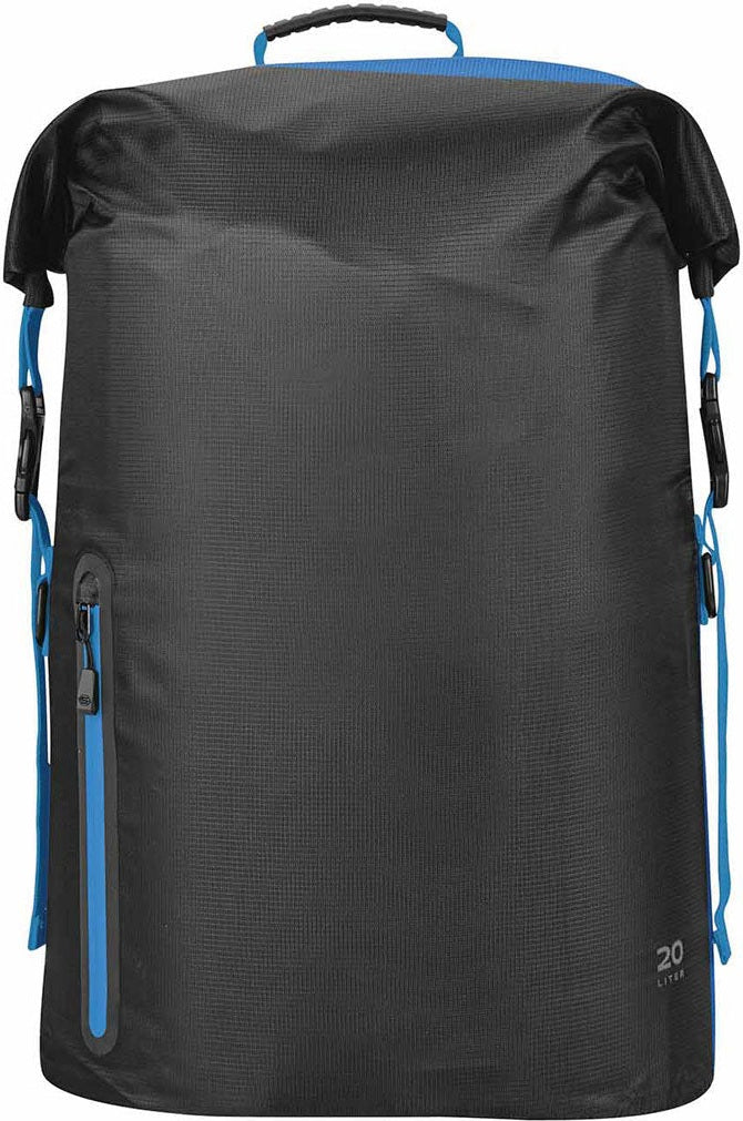 Stormtech Xtr-1 Panama Waterproof Backpack 20 - Black Azure Blue