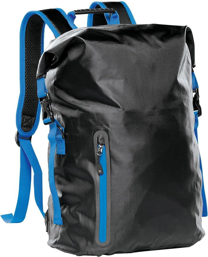 Stormtech Xtr-1 Panama Waterproof Backpack 20 - Black Azure Blue