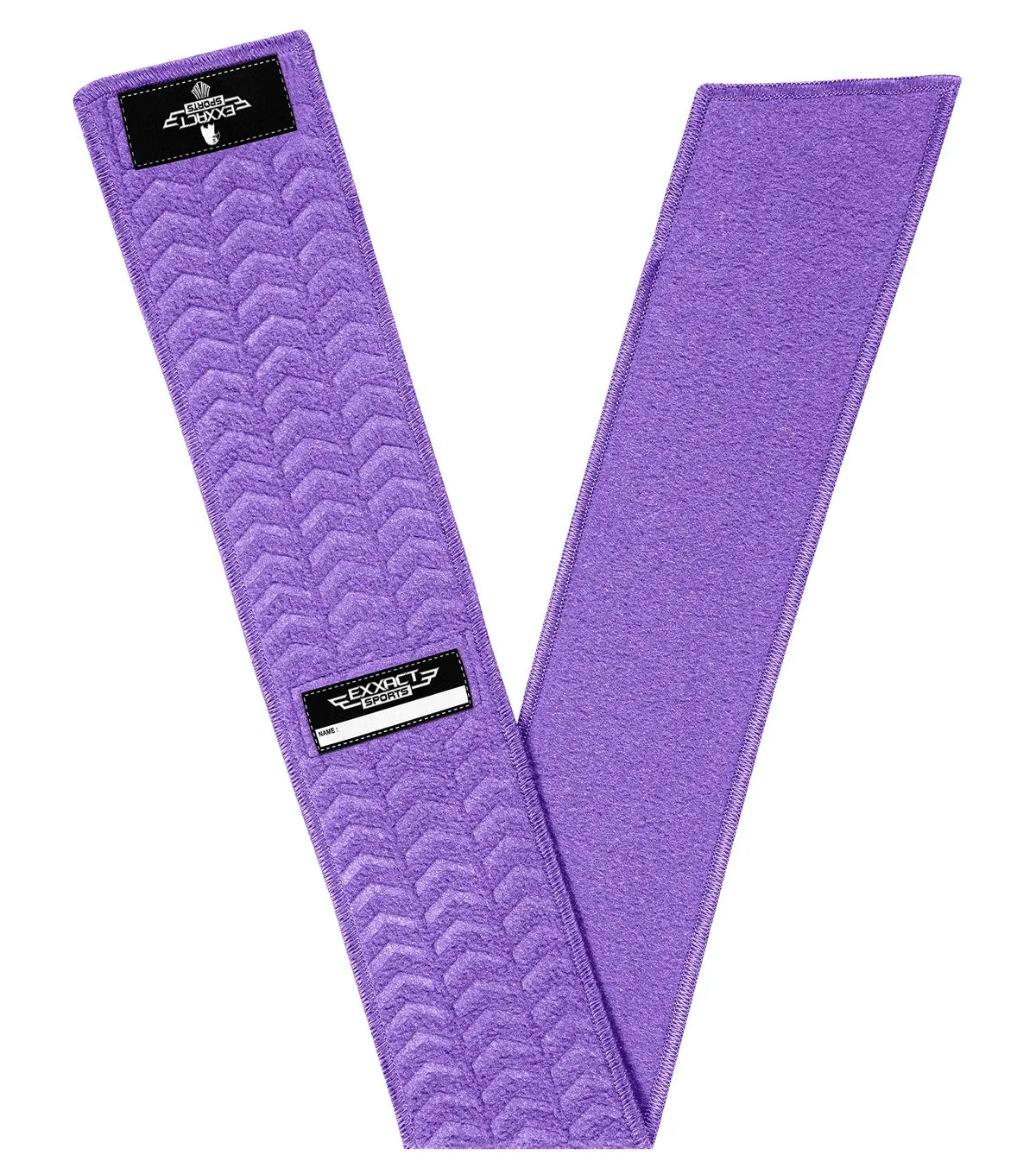 Streamer Football Towel with Hook & Loop Fastener (purple)