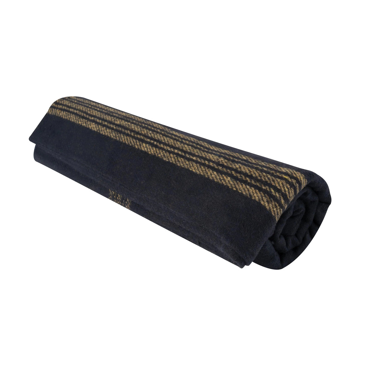 Striped Outdoor Wool Blanket