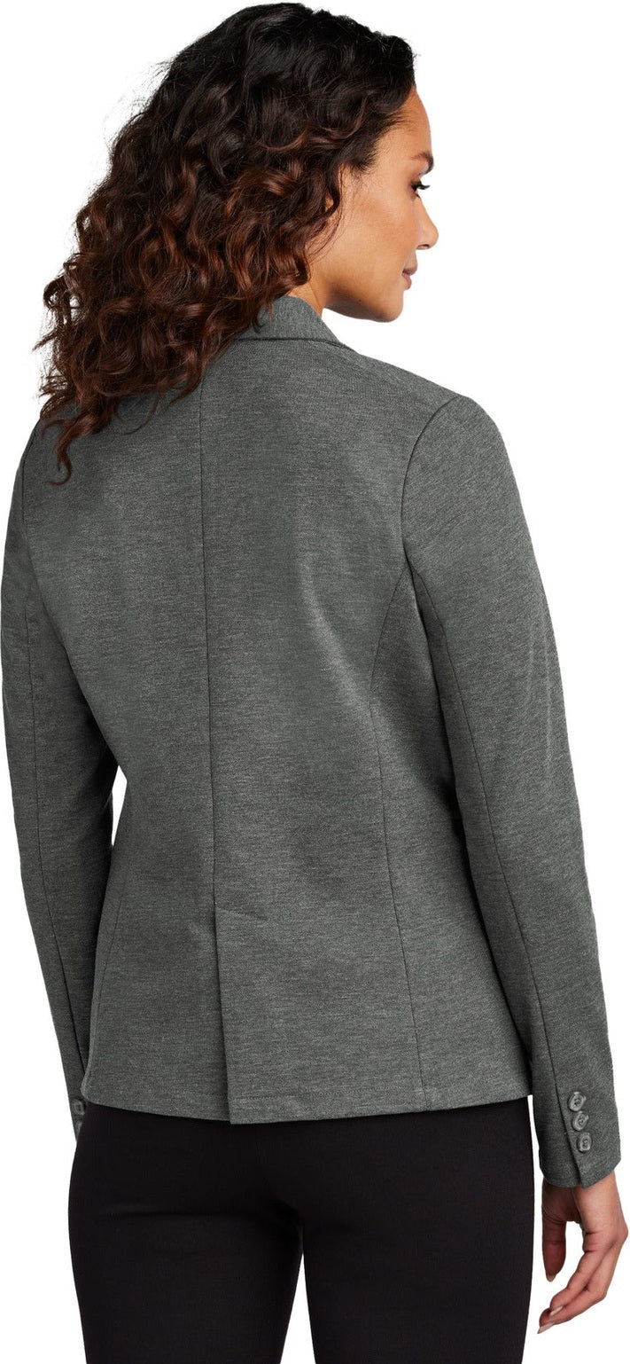 StrmGryHtr Mercer+Mettle Women's Relaxed Knit Blazer MM3031