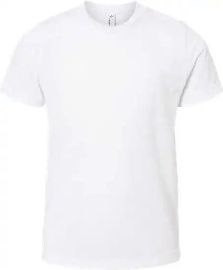 Sublivie 1210 Youth Polyester Sublimation Tee White