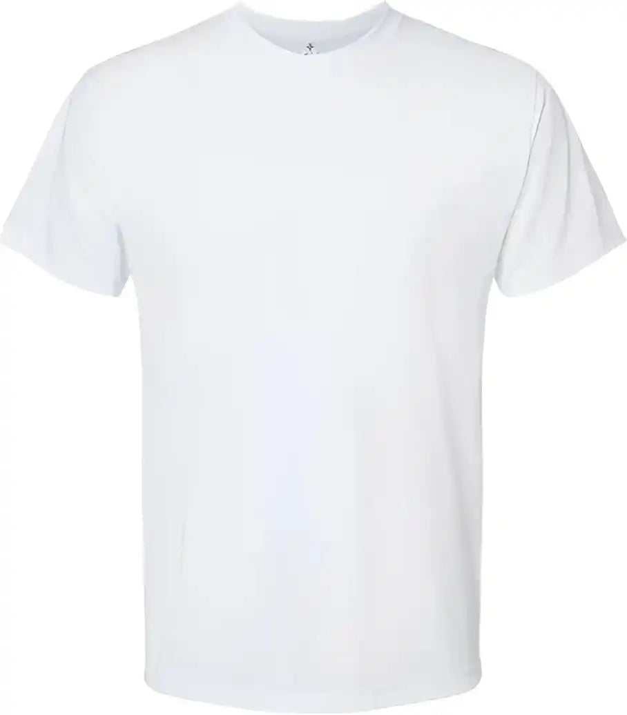 Sublivie 1910 Polyester Sublimation Tee White