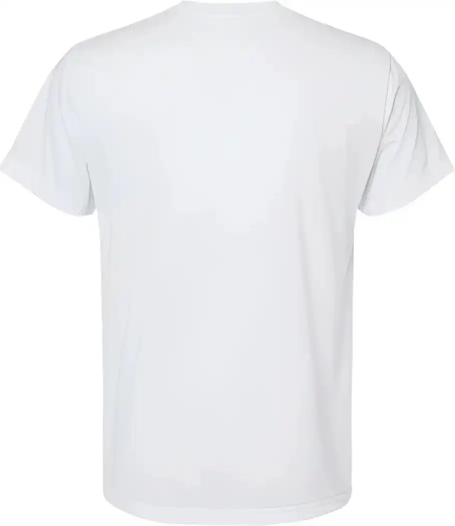 Sublivie 1910 Polyester Sublimation Tee White
