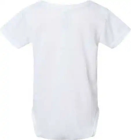Sublivie 4610 Infant Polyester Sublimation Bodysuit White