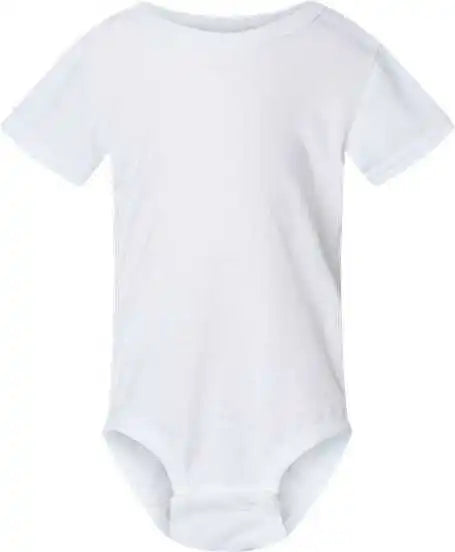 Sublivie 4610 Infant Polyester Sublimation Bodysuit White