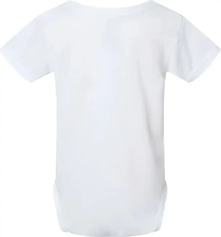 Sublivie 4610 Infant Polyester Sublimation Bodysuit White