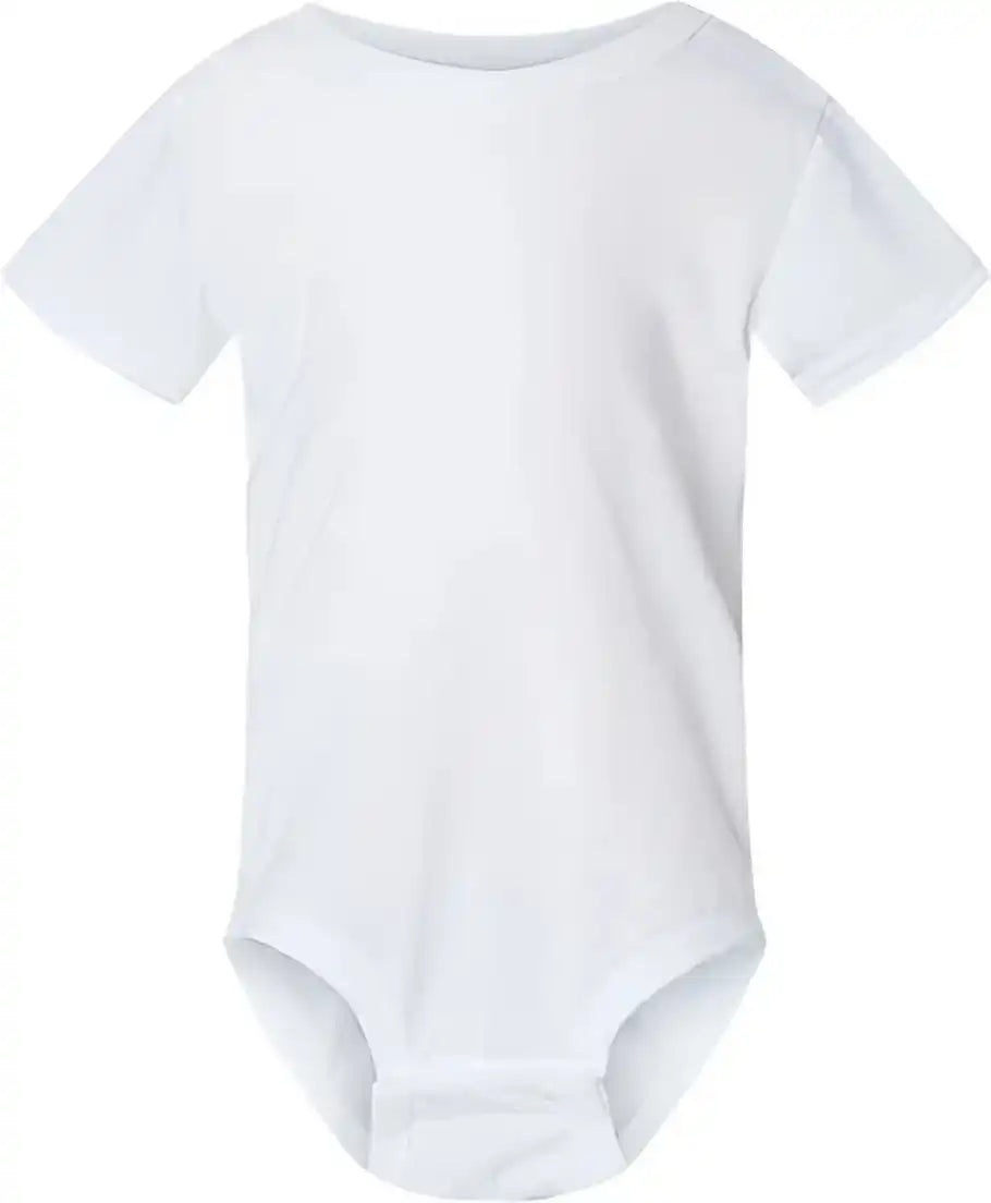 Sublivie 4610 Infant Polyester Sublimation Bodysuit White