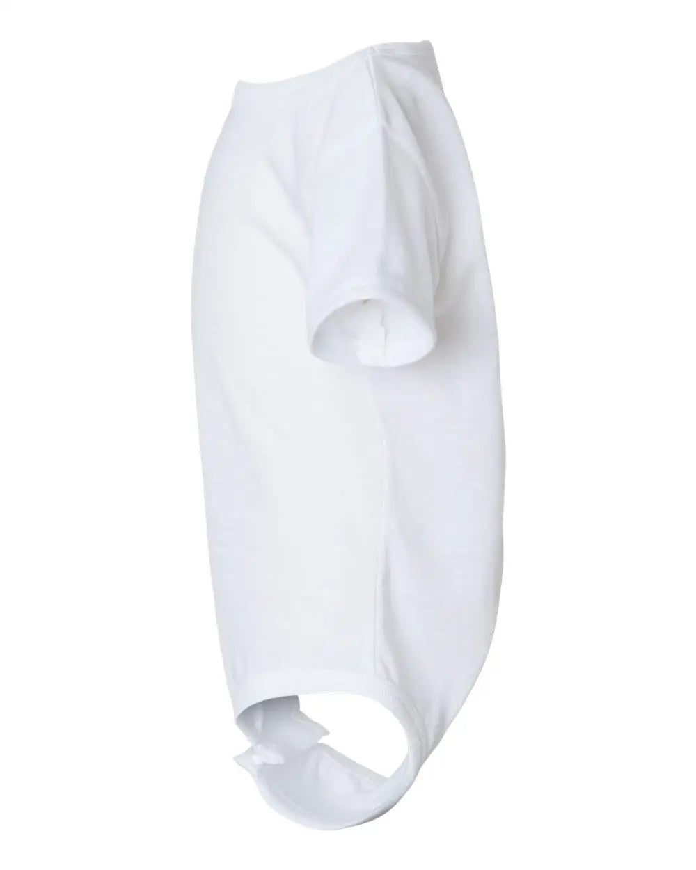 Sublivie 4610s Infant Polyester Sublimation Bodysuit - White