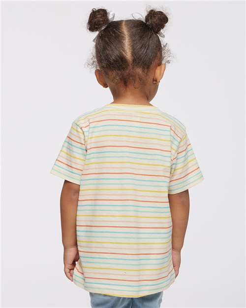 Sunkissed Stripe Toddler Fine Jersey Tee - 3321