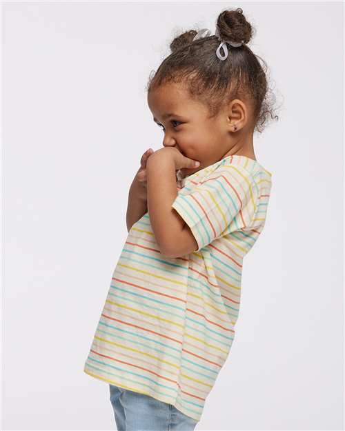 Sunkissed Stripe Toddler Fine Jersey Tee - 3321