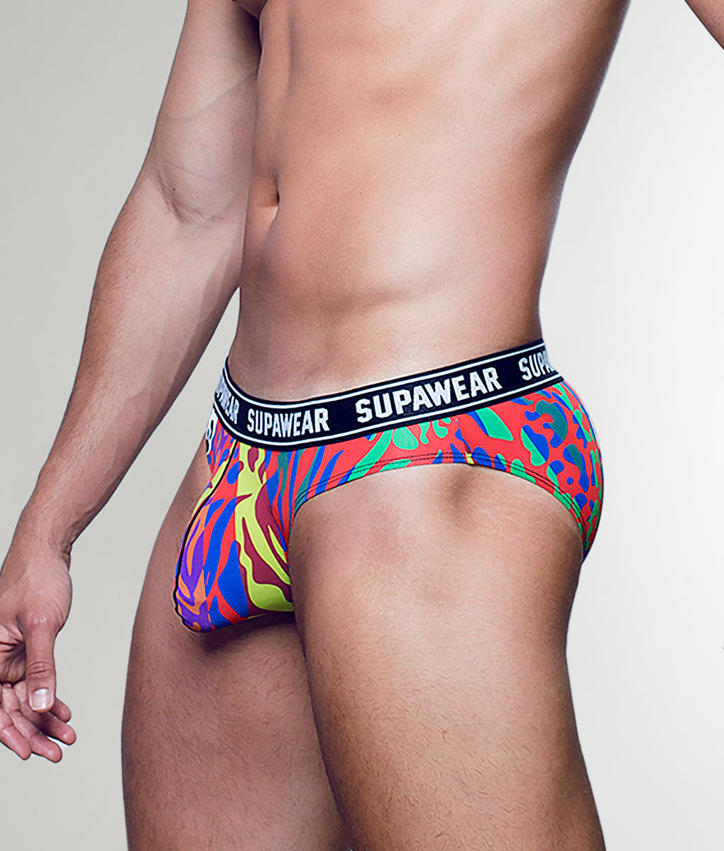 Supawear Pow Brief Crimson Beast