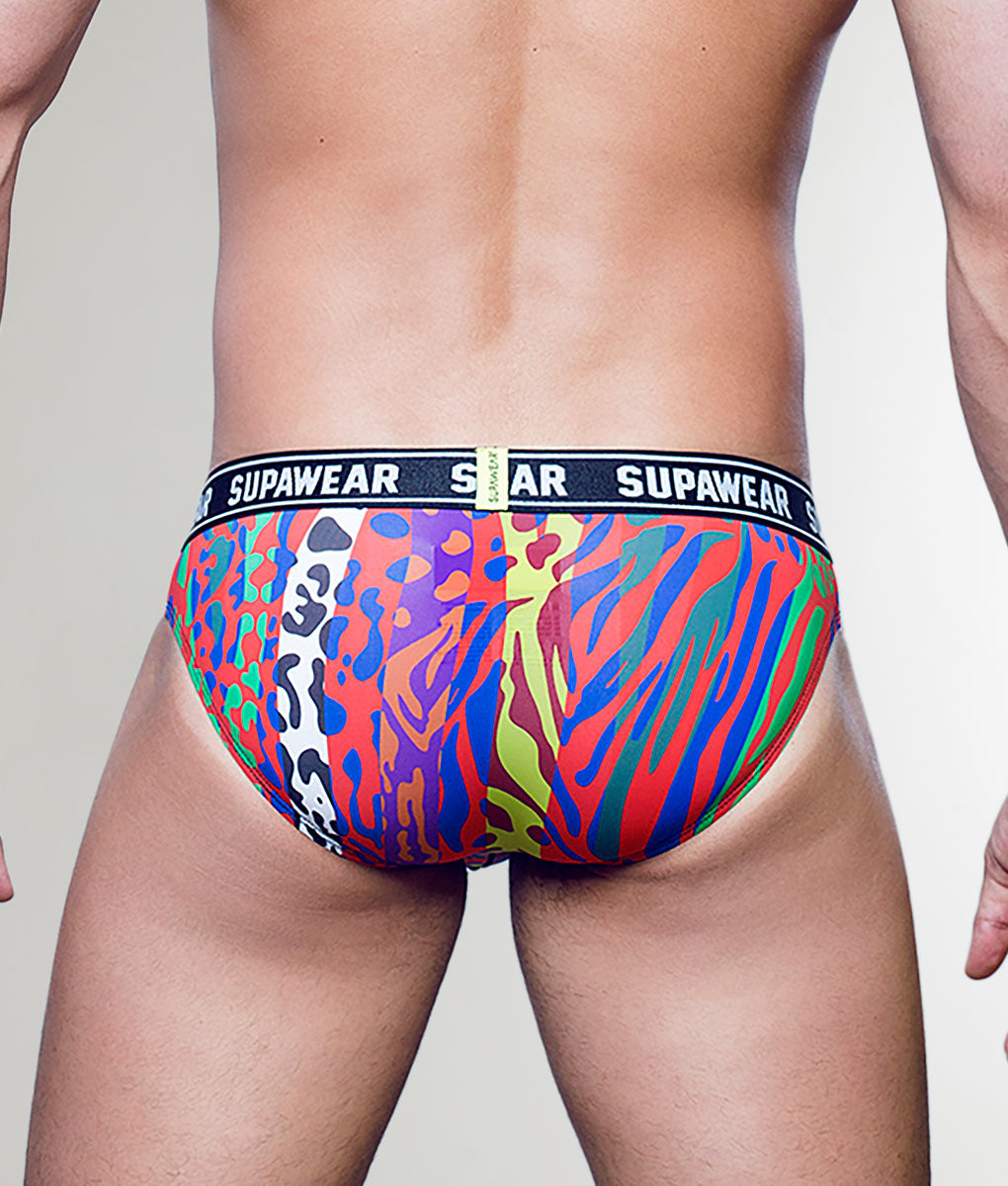 Supawear Pow Brief Crimson Beast