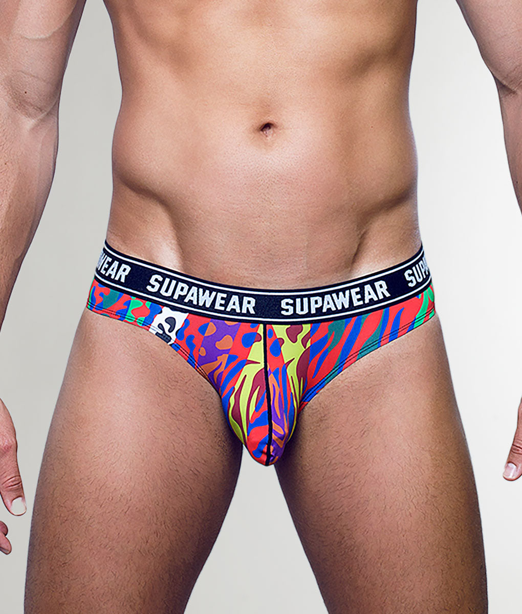 Supawear Pow Brief Crimson Beast